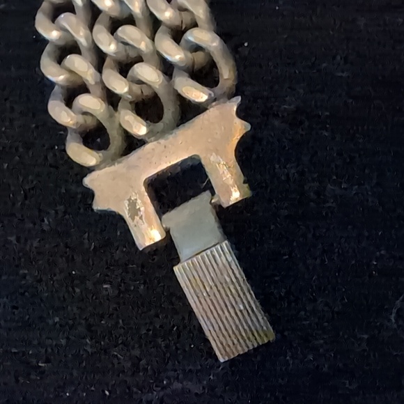 Moulin Quartz Gold Tones Chain Watch - Picture 6 of 9